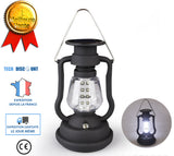 TD® Lanterne Camping/ Lumière Solaire rechargeable/ Lampe de tente/ Eclairage Extérieur