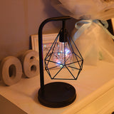 TD® LED en fer forgé modélisation lampe décoration lampe de table noël créatif lampe de nuit en gros fer forgé lampe ornement lampe