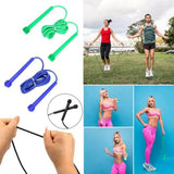 TD® Accessoires Fitness - Musculation,2020 nouvelle corde à sauter corde à sauter adulte longue Nylon en plastique poignées -noir