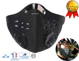 TD® Masque de Protection contre le vent, la poussière et la brume et PM2.5/ Multifonctionnelle Moto