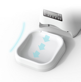 INN® Distributeur Automatique de Nourriture Distributeur de Croquettes Gamelle Enregistrement 4 Repas Chats, Chiens (Moyen, Petit)
