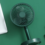 TD® Petit ventilateur ventilateur rechargeable usb mini ventilateur dortoir ventilateur rechargeable à tête secouante automatique