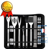 TD® 20 PCS Outil de Barbecue, Acier Inoxydable Barbecue Outils Ensembles ustensile de Cuisine Set BBQ Grill Outils kit