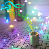 TD® USB Guirlande Lumineuse LED ,5M 50 LEDs 8 Modes Avec Télécommande, pour Jardin,Noël,Mariage,Soirée