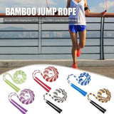 TD® Patron Sauter Interactif Corde Collective Longue Corde Sports Étudiants Sauter Enfants Bambou Sauter Multijoueur Couleur Corde N