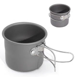 TD® Tasse à eau plein air alpinisme portable alliage d'aluminium voyage BBQ bière tasse à café tasse à thé fournitures camping rando