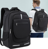 TD® Affaires Sac à Dos Ordinateur 17 Pouces avec Port de Charge USB Étanche Sac d'école Collège Cartable Travail Voyage Sacoche Port