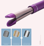 TD® Baguette à friser portable en céramique soins des cheveux curling télescopique à double usage petite attelle mini fer à friser