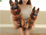 TD® Drôle 3D Dog Imprimer Coussin Coussin créatif mignon poupée en peluche cadeau Home Coussin pour véhicule Couleur: chien brun