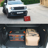 TD® Boîte de rangement pliante extérieure seau de camping voiture de stockage d'eau multifonctionnelle organiser une boîte en plasti