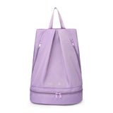 TD® Séparation sèche et humide tissu Oxford sac de rangement étanche équipement de sport court voyage sac à dos d'affaires en plein
