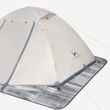 TD® Camping en plein air coussin étanche à l'humidité double face film d'aluminium coussin étanche à l'humidité coussin de tente