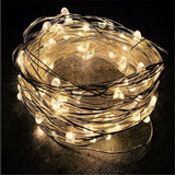 TD® Guirlande lumineuse LED à piles 10M 5M 4M 2M fil de cuivre guirlande lumineuse lumières de - Modèle: 5M DC12V Yellow  - MILEDCA0