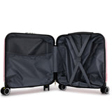 TD® Valise de chariot pour enfants de dessin animé roue universelle valise d'étudiant mot de passe valise d'embarquement de voyage