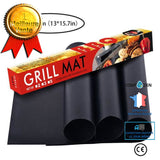 Tapis de gril antiadhésif réutilisable tapis de Barbecue ustensiles de cuisine haute température tapis