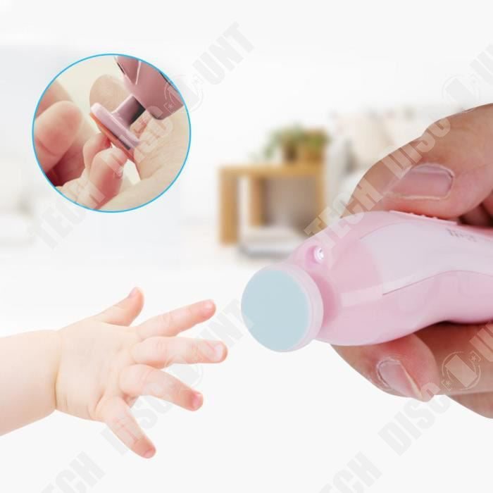 TD® Lime à ongles électrique pour bébé manucure enfant accessoire jeun –