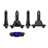 TD® Kit Voiture lecteur mp3 Transmetteur FM Bluetooth 4.0 Kit mains-libres de voiture Adaptateur Radio sans fil Lecteur de musique