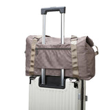 TD® Sac de voyage grande capacité voyage léger portable une épaule sport blanc sac de fitness sac de séparation sec et humide