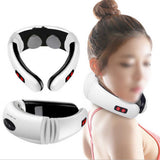 TD® Appareil de massage cervical multifonctionnel le cou instrument relaxation malaxation bien être corps portable électrique puissa