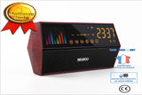 TD®  Double Haut-parleur Haut-parleur Bluetooth sans fil Radio FM Soutien  Haut-parleur de musique Bluetooth Couleur: rouge