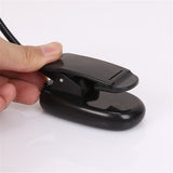 TD® 10-LED Flexible Rechargeable Lampe de Pupitre Lecture Liseuse Veilleuse avec USB Câble Pince