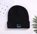 TD® Cotop Fashion Bluetooth en tricot bonnet avec écouteurs stéréo et microphone mains libres Talking Bonnet chaud épais doux pour