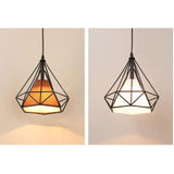 TD® Lustre forme diamant style moderne contemporain pour décoration intérieur chambre salon design industriel tendance de qualité
