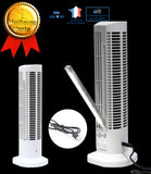 TD® ventilateur silencieux usb sur pied colonne portable de table batterie pour chambre a main rechargeable voyage bureau leger lamp