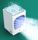 INN® Ventilateur de climatisation vertical, dortoir domestique portable avec glace, ventilateur de tour mobile de réfrigération et