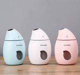 TD® Humidificateur Pulvérisateur LED Night à Ultrasons - Humidificateur PurificateuTraitement  d'air pour maison, voiture, bureau...