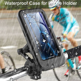TD® Vélo moto support de téléphone portable étui de téléphone portable pliant support de Navigation de téléphone portable sac magnét