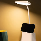 TD® Lampe bureau LED porte-stylo apprendre veilleuse dortoir lampe table chambre lampe chevet couleur blanche lumière blanche LED