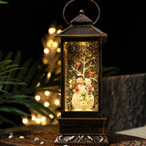 TD® Veille de Noël boule de cristal boîte à musique boîte à musique décoration veilleuse ornement envoyer cadeau d'anniversaire