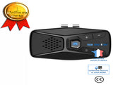TD® Pare-soleil voiture mains libres téléphone mobile lecteur de musique sans fil Bluetooth voiture Mp3 miettelove zly 1439