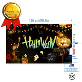 TD® Halloween decoration halloween bannière fantôme festival décoration photo fond rideau 180*110cm