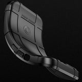 TD® Étui pour téléphone portable adapté à l'iphone12 coque souple anti-chute texture souple anti-empreintes digitales housse protect