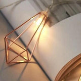 TD® Guirlande Lumineuse LED Guirlande Lumineuse Géométrique -1.5M 10 LED fonctionnement à pile pour Noël Halloween Mariage Soirée Ja