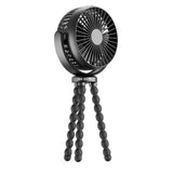 TD® Ventilateur usb de poche petit ventilateur de bureau rechargeable portable mini ventilateur ventilateur de pieuvre