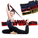 TD® Accessoires Fitness - Musculation,Bandes de résistance à l'étirement de Yoga ceinture multi segments à haute - Type Burgundy #A