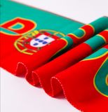 TD® Collection de l'équipe nationale des fans de football de la Coupe d'Europe cadeau souvenir d'écharpe d'encouragement