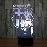 TD® Lampe optique poser décoratif tactile 7 couleurs illusion optique - modèle Messi - faible consommation câble USB 3 piles AAA