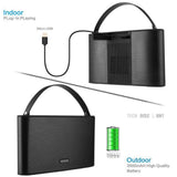 TD® Enceinte bluetooth portable sans fil chargeur ordinateur haut-parleur deep bass pc studio iphone samsung transportable jack