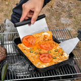 TD® Barbecue grill acier inoxydable épaissi pelle à frire pelle de cuisson ketchup bouteille ensemble teppanyaki ensemble d'outils
