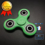 TD® Fidget Spinner Toy / Hand Spinner/ Tri-Spinner avec Perles Céramique/ Jouet Anti stress et Anxiété. Vert