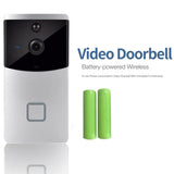 TD® Smart home wifi connexion téléphone portable caméra de surveillance oeil de chat interphone vidéo sans fil ding dong sonnette