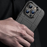 TD® Étui pour téléphone portable adapté à l'iphone12 coque souple anti-chute texture souple anti-empreintes digitales housse protect