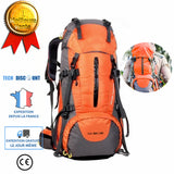 TD® Sac de randonnée Imperméable Orange/ Equipement randonnée/ Sac à dos randonnée, Voyage