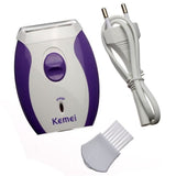 TD® Kemei femmes mini électrique rasoir cheveux enlèvement tondeuse épilateur Bikini rasage Machine rasoir Epilation Remover