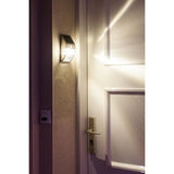 TD® Applique murale solaire 2LED en acier inoxydable Accesssoire éclairage extérieur pour Maison