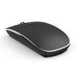 TD® Chargement, souris sans fil Bluetooth 2.4G double mode, téléphone portable, tablette, bureau, jeux, ultra-mince et silencieux